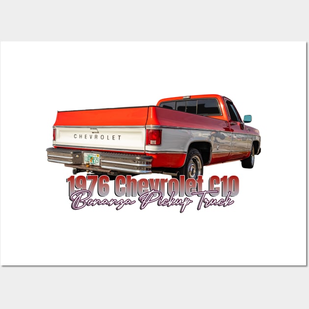 1976 Chevrolet C10 Bonanza Pickup Truck Wall Art by Gestalt Imagery